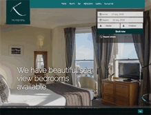 Tablet Screenshot of kingshotelbrighton.co.uk